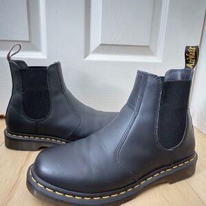 Dr. Martens Black Leather Chelsea Boots